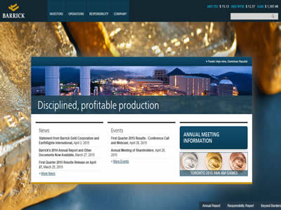 巴里克黃金公司 巴里克黃金公司